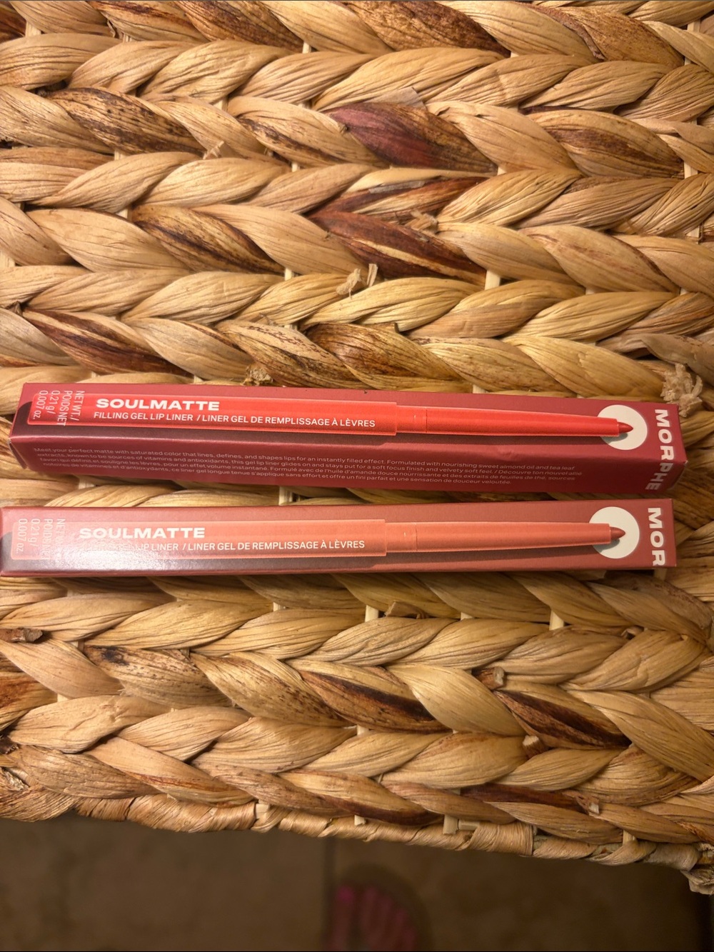 Morphe Soulmatte Filling Gel Lip Liners - Dearest & Honey